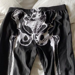 Skeleton leggings